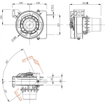 Accesorio Brida abrazadera orientable - Imagen 2